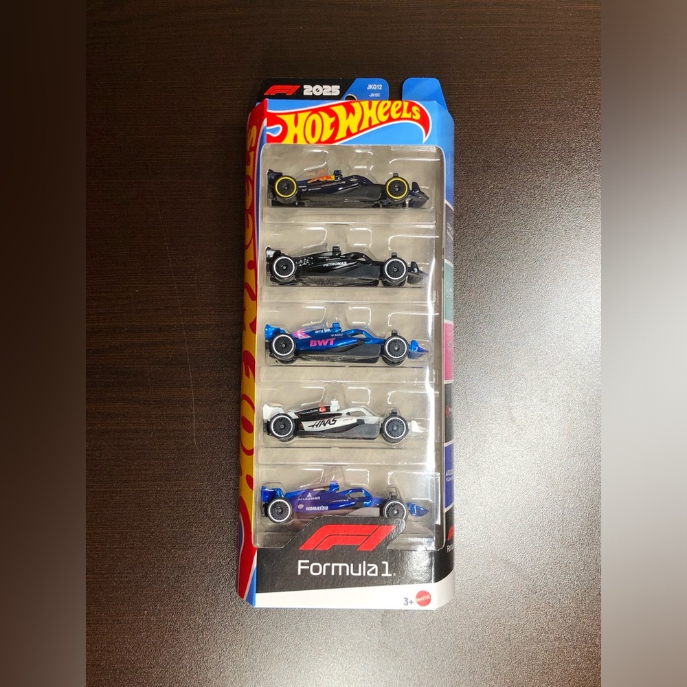 Hot Wheels New F1 2026 5 pack